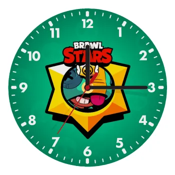Brawl Stars Leon, Ρολόι τοίχου ξύλινο (20cm)