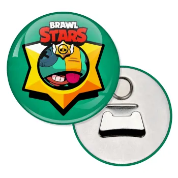 Brawl Stars Leon, Μαγνητάκι και ανοιχτήρι μπύρας στρογγυλό διάστασης 5,9cm