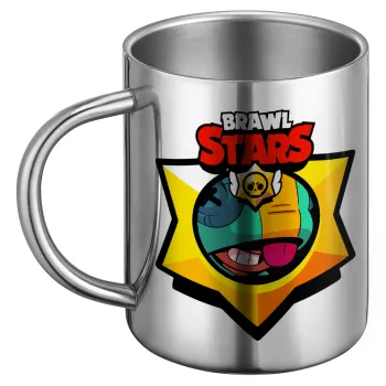 Brawl Stars Leon, Ανοξείδωτη Μεταλλική Κούπα 450ml - Διπλού Τοιχώματος