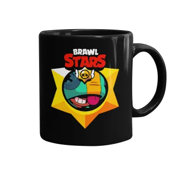 Brawl Stars Leon, Κούπα Μαύρη, κεραμική, 330ml