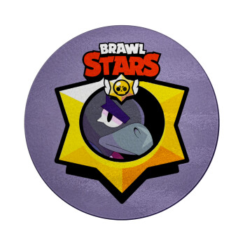 Brawl Stars Crow, Επιφάνεια κοπής γυάλινη στρογγυλή (30cm)