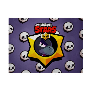 Brawl Stars Crow, Επιφάνεια κοπής γυάλινη (38x28cm)