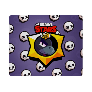 Brawl Stars Crow, Mousepad ορθογώνιο 23x19cm