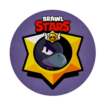 Brawl Stars Crow, Mousepad Στρογγυλό 20cm