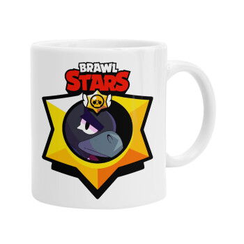 Brawl Stars Crow, Ceramic coffee mug, 330ml (1pcs)