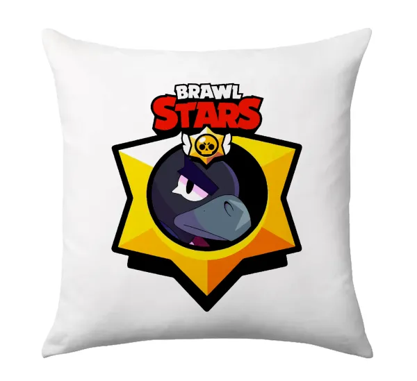 Brawl Stars Crow — Sofa cushion 40x40cm includes filling