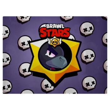 Brawl Stars Crow, Επιφάνεια κοπής γυάλινη (38x28cm)
