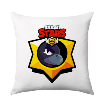 Brawl Stars Crow, Μαξιλάρι καναπέ 40x40cm περιέχεται το  γέμισμα
