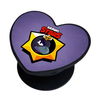 Brawl Stars Crow, Phone Holders Stand  καρδιά Μαύρο Βάση Στήριξης Κινητού στο Χέρι