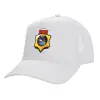 Καπέλο Ενηλίκων Structured Trucker, με Δίχτυ, ΛΕΥΚΟ (100% ΒΑΜΒΑΚΕΡΟ, ΕΝΗΛΙΚΩΝ, UNISEX, ONE SIZE)