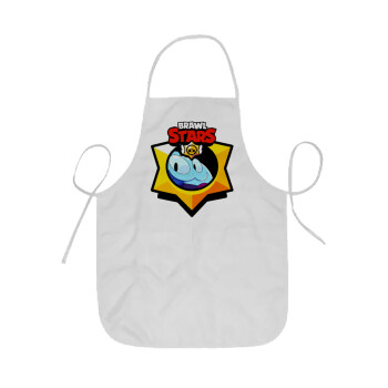 Brawl Stars Squeak, Ποδιά Σεφ ολόσωμη κοντή  Παιδική (44x62cm)