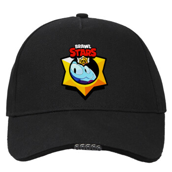 Brawl Stars Squeak, Work & Activity LED Light Cap – Perfect for Night & Low Light Conditions (100% COTTON, ADULT, UNISEX)
