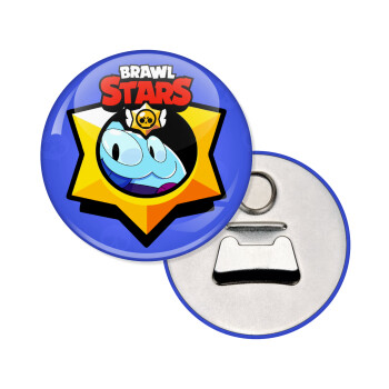 Brawl Stars Squeak, Μαγνητάκι και ανοιχτήρι μπύρας στρογγυλό διάστασης 5,9cm