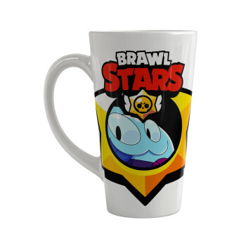 Brawl Stars Squeak, Κούπα κωνική Latte Μεγάλη, κεραμική, 450ml