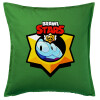 Sofa cushion Green 50x50cm includes filling