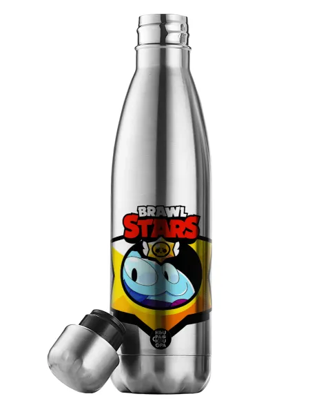 Brawl Stars Squeak — Inox (Stainless steel) double-walled metal mug, 500ml