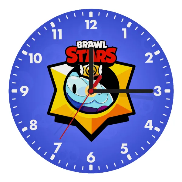 Brawl Stars Squeak — Wooden wall clock (20cm)