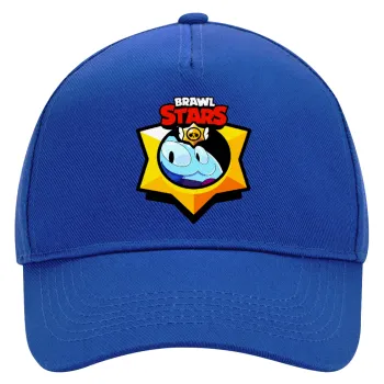 Brawl Stars Squeak, Καπέλο Ενηλίκων Ultimate ΜΠΛΕ, (100% ΒΑΜΒΑΚΕΡΟ DRILL, ΕΝΗΛΙΚΩΝ, UNISEX, ONE SIZE)