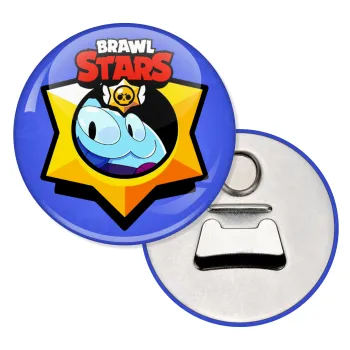 Brawl Stars Squeak, Μαγνητάκι και ανοιχτήρι μπύρας στρογγυλό διάστασης 5,9cm