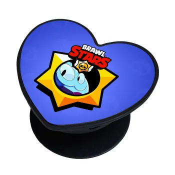 Brawl Stars Squeak, Phone Holders Stand  καρδιά Μαύρο Βάση Στήριξης Κινητού στο Χέρι
