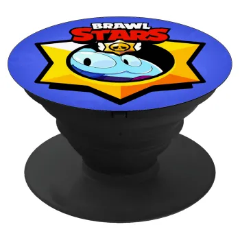 Brawl Stars Squeak, Phone Holders Stand  Black Hand-held Mobile Phone Holder