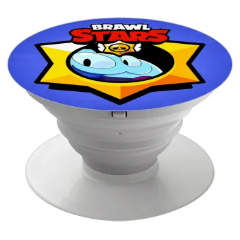 Brawl Stars Squeak, Phone Holders Stand  White Hand-held Mobile Phone Holder