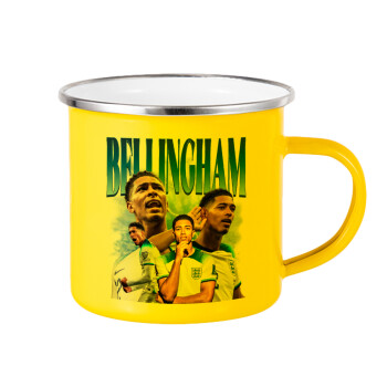 Jude Bellingham, Yellow Enamel Metallic Cup 360ml