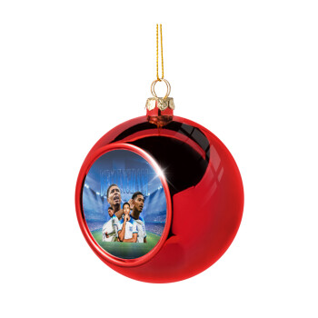 Jude Bellingham, Χριστουγεννιάτικη μπάλα δένδρου Κόκκινη 8cm