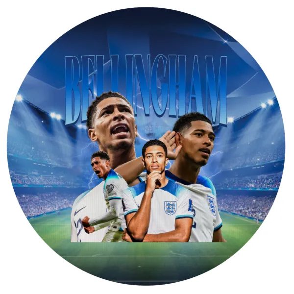 Jude Bellingham — Mousepad Στρογγυλό 20cm