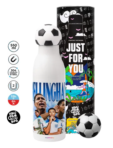Jude Bellingham — Soccer Metal mug thermos, double wall, 550ml