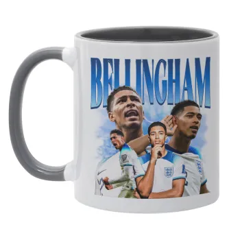 Jude Bellingham, Κούπα χρωματιστή γκρι, κεραμική, 330ml