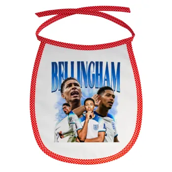 Jude Bellingham, Σαλιάρα μωρού αλέκιαστη με κορδόνι Κόκκινη