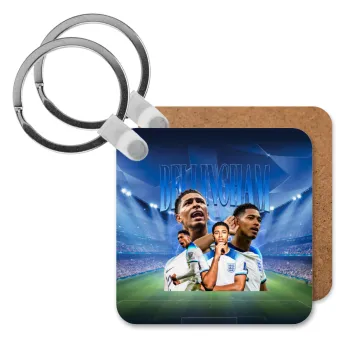 Jude Bellingham, Μπρελόκ Ξύλινο τετράγωνο MDF