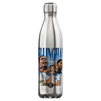 Jude Bellingham, Μεταλλικό παγούρι θερμός Inox (Stainless steel), διπλού τοιχώματος, 750ml