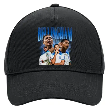 Jude Bellingham, Adult Ultimate Hat BLACK, (100% COTTON DRILL, ADULT, UNISEX, ONE SIZE)