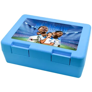 Jude Bellingham, Children's cookie container LIGHT BLUE 185x128x65mm (BPA free plastic)