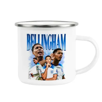 Jude Bellingham, Metallic enamel cup white 360ml