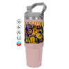 Pink color, 890ml (30oz) stainless Steel Tumbler with Handle