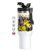 Mega Stainless steel Tumbler with lid, double wall 1,2L