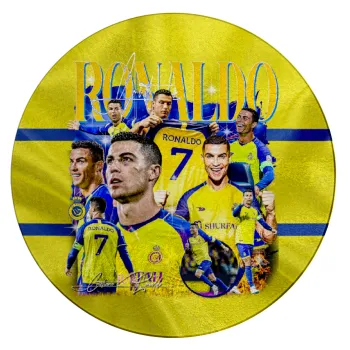 Cristiano Ronaldo Al Nassr, Επιφάνεια κοπής γυάλινη στρογγυλή (30cm)
