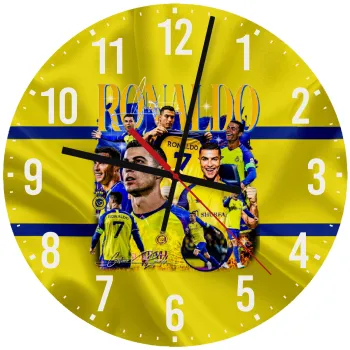 Cristiano Ronaldo Al Nassr, Ρολόι τοίχου ξύλινο (30cm)