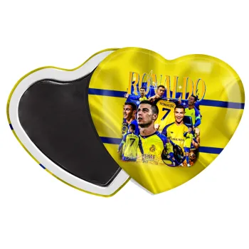 Cristiano Ronaldo Al Nassr, Μαγνητάκι καρδιά (57x52mm)