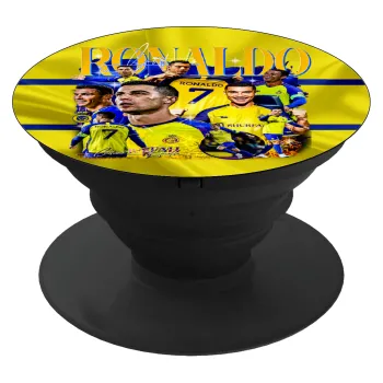 Cristiano Ronaldo Al Nassr, Phone Holders Stand  Μαύρο Βάση Στήριξης Κινητού στο Χέρι