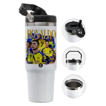 Cristiano Ronaldo Al Nassr, Θερμός Ανοξείδωτο 30oz με χερούλι
