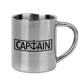 CAPTAIN, Mug Stainless steel double wall 300ml