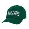 Twill Children's Cap, DARK GREEN (100% COTTON, CHILDREN, UNISEX)