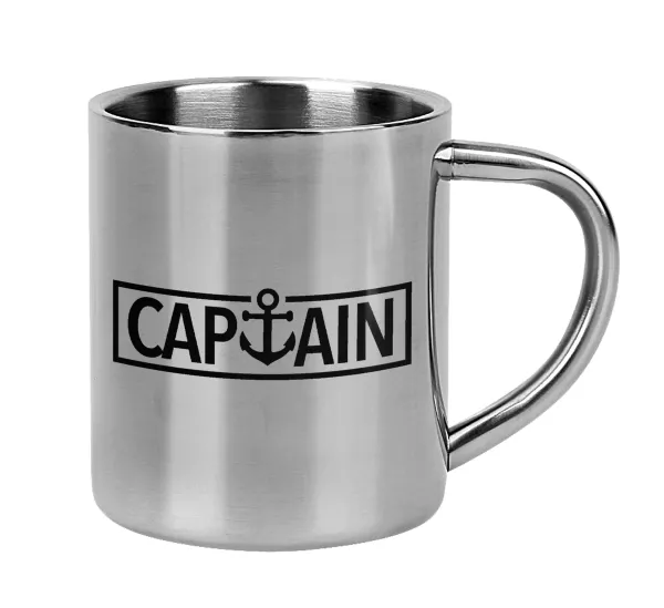 CAPTAIN — Mug Stainless steel double wall 300ml