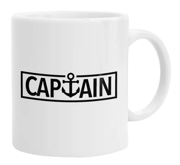 CAPTAIN — Κούπα, κεραμική, 330ml