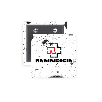 Rammstein, Κονκάρδα παραμάνα τετράγωνη 5x5cm