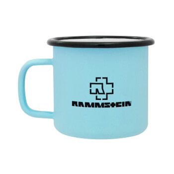 Rammstein, Κούπα Μεταλλική εμαγιέ ΜΑΤ σιέλ 360ml